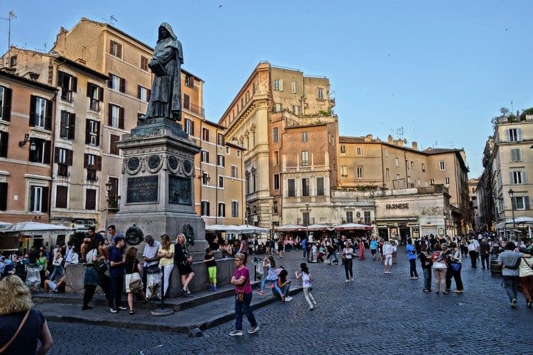 Quảng trường Piazza del Campidoglio tại Rome